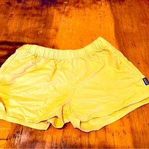 Patagonia Women’s Short Yellow Size S